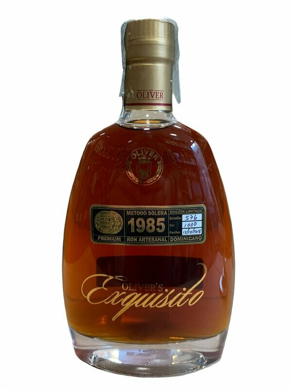 Exquisito Oliver's Rum Limited Edition 1985 70cl 40%