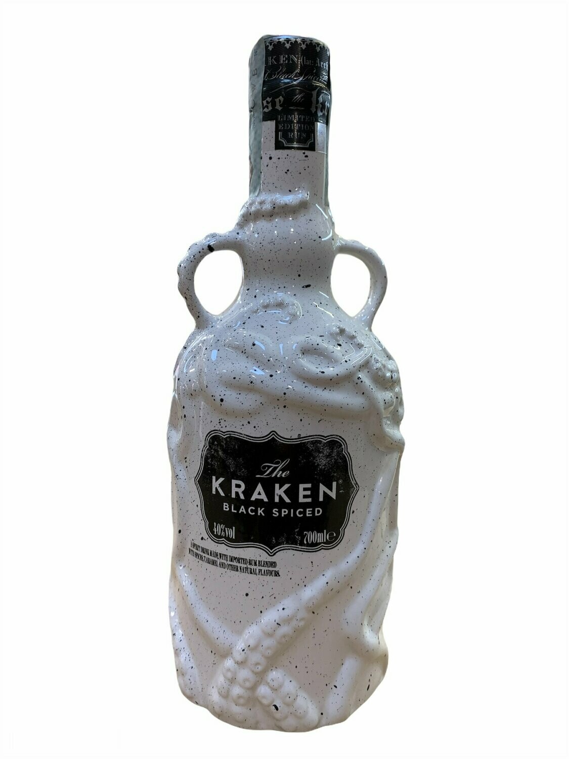 The Kraken Rum Black Spiced 70cl 40% "Special Ceramic White Edition"