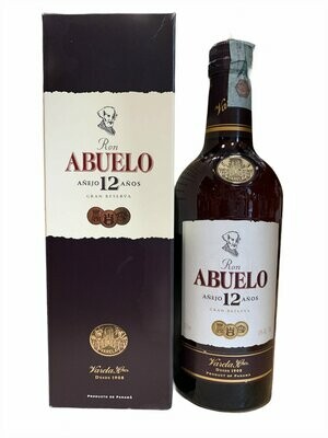 Abuelo Rum 12yo Gran Reserva 70cl 40%