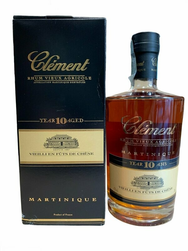 Clement 10yo Rhum Vieux Agricole 70cl 42%