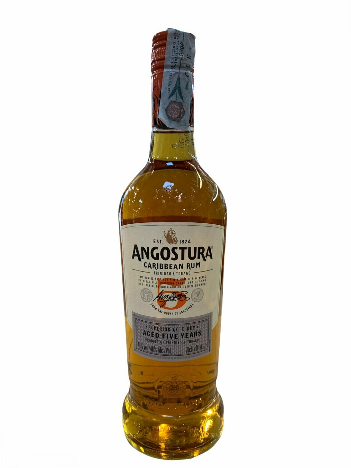 Angostura Rum 5yo 70cl 40%