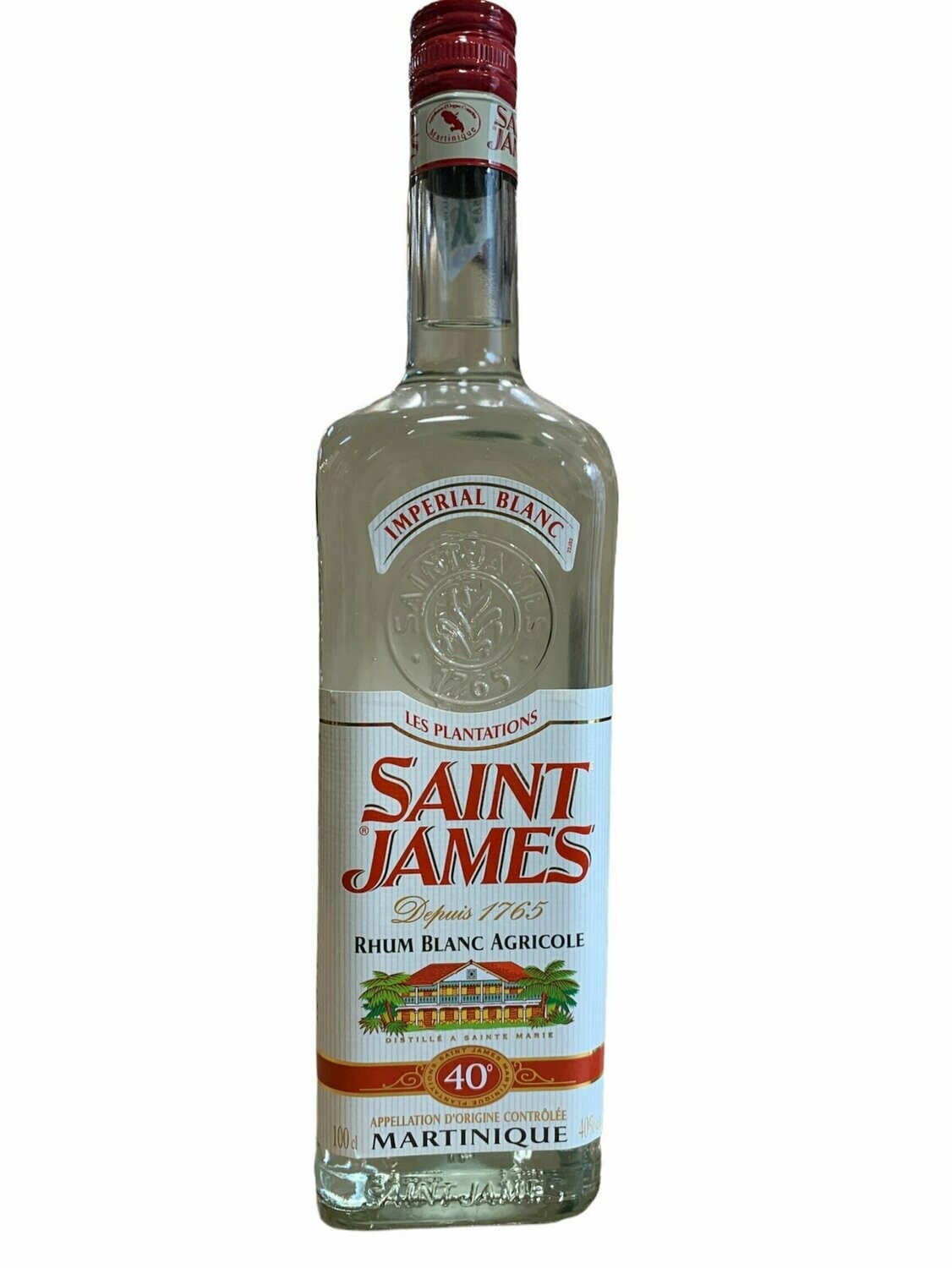 Saint James Rhum Agricole Blanc Impérial 40° - Saint James - Rhum