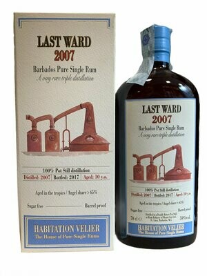 Habitation Velier Last Ward Pure Single Rum 2007 70cl 59%