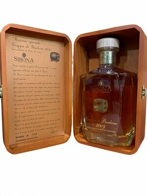 Sibona Grappa di Barbera Millesimo 2009 70cl 44%