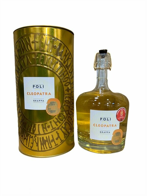 Poli Cleopatra Grappa di Moscato Oro 70cl 40%