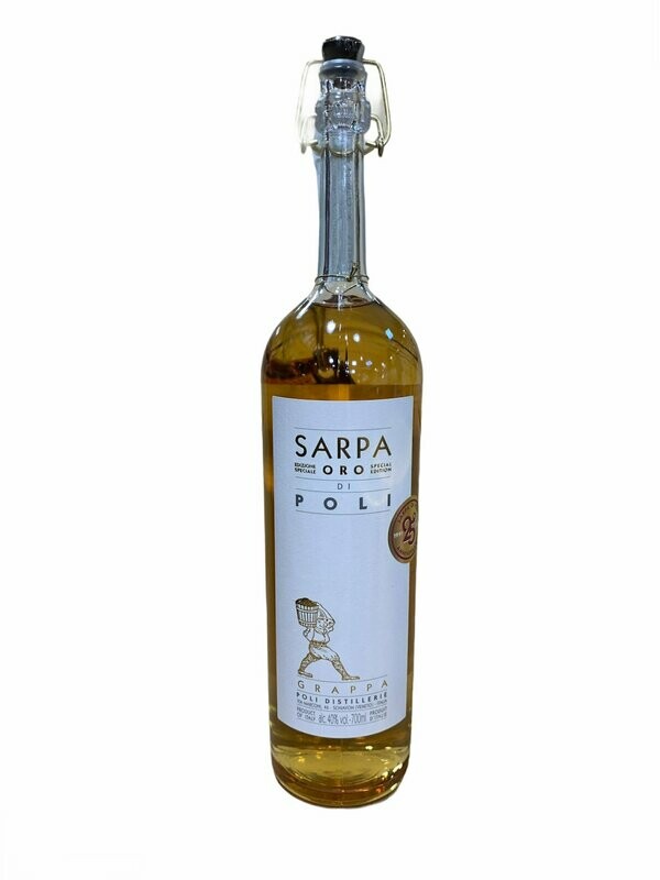 Poli Grappa Sarpa Oro 70cl 40%