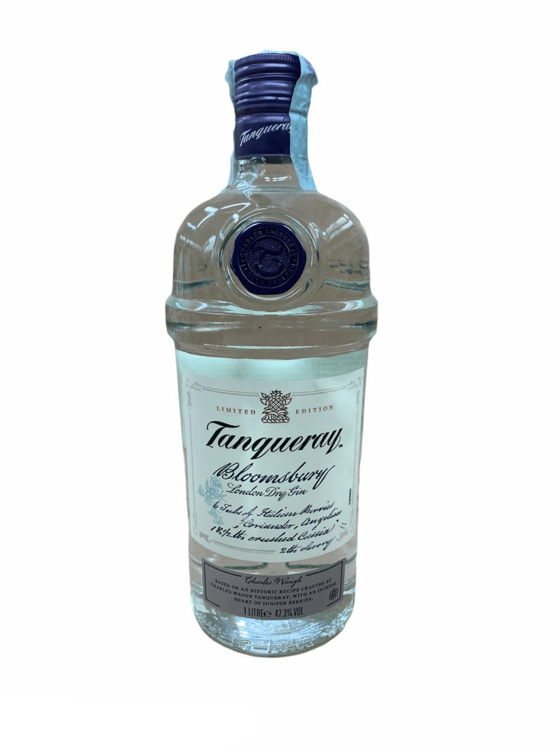 Tanqueray Bloomsbury London Dry Gin 100cl 47,3%
