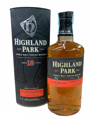 Highland Park 18 yo Scotch Whisky 70cl 43%