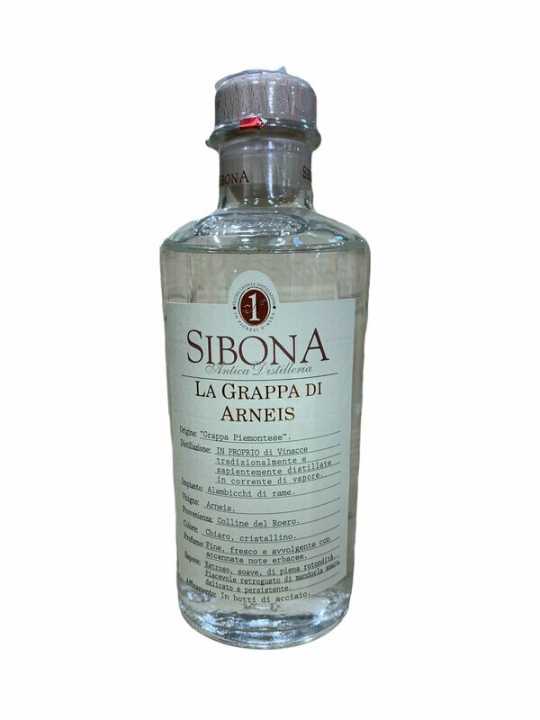 Sibona Grappa di Arneis 50cl 42%