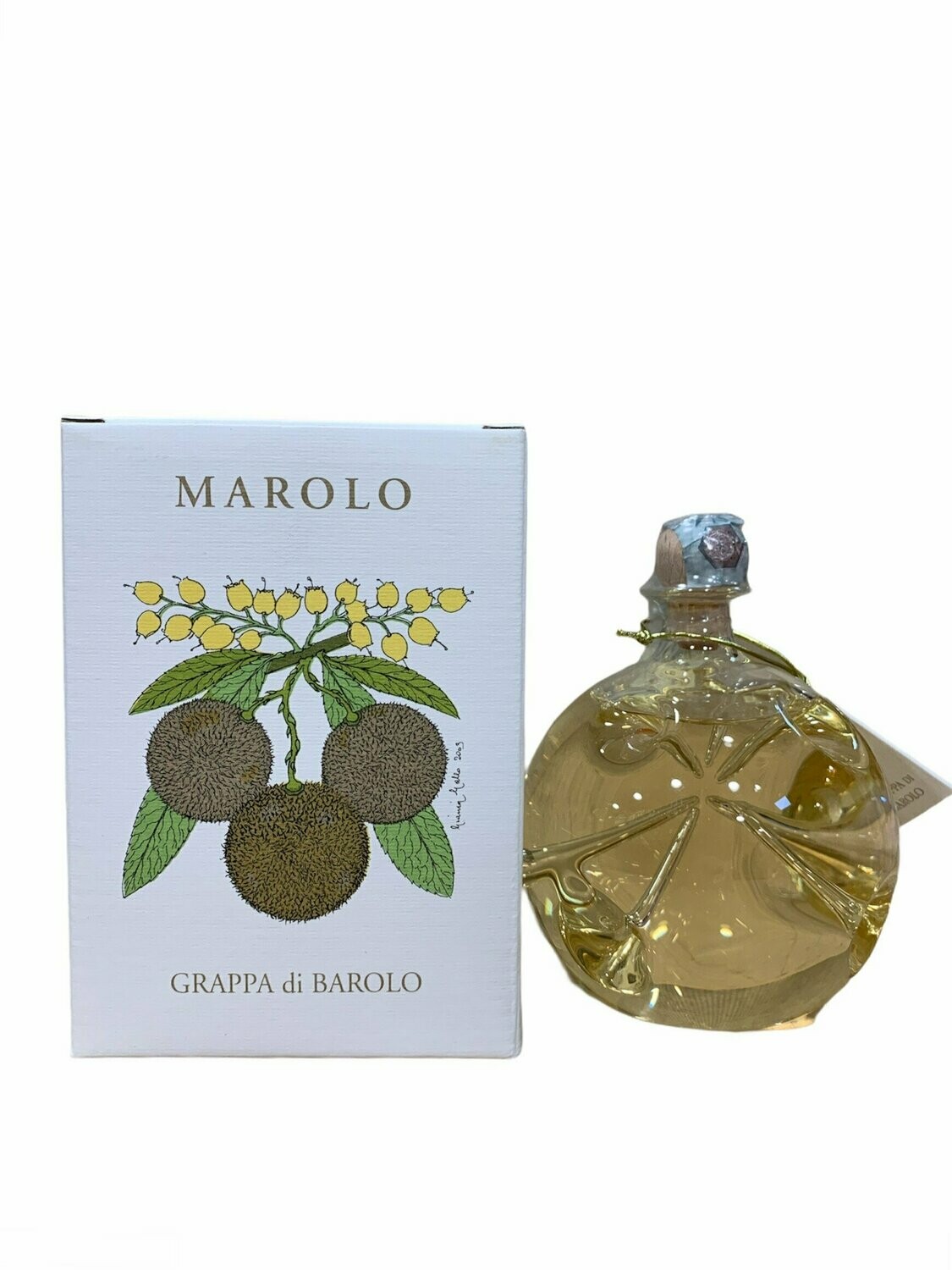 Marolo Grappa di Barolo "Speciale bottiglia in vetro soffiato" 50cl 42%