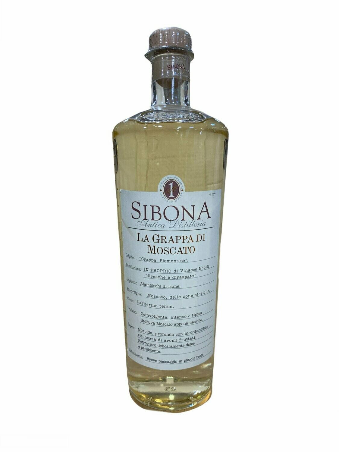Sibona Grappa di Moscato 150cl 42%