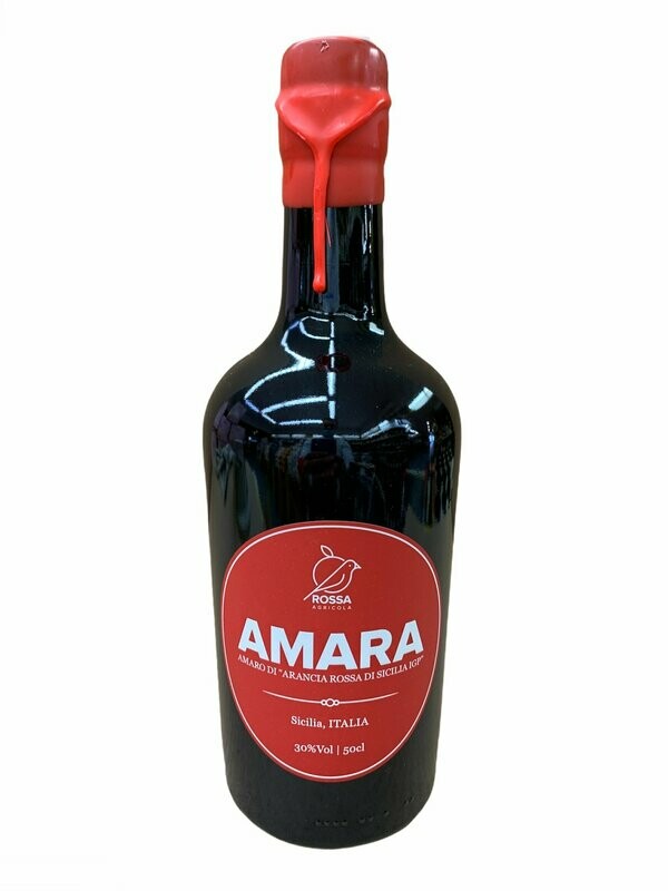 Rossa Agricola Amara 50cl 30% "Amaro di arancia rossa IGP"