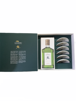 Frescobaldi Confezione "Laudemio" Olio 50cl + 6 Piattini