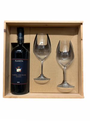 Planeta Confezione Santa Cecilia 150cl + 2 Calici
