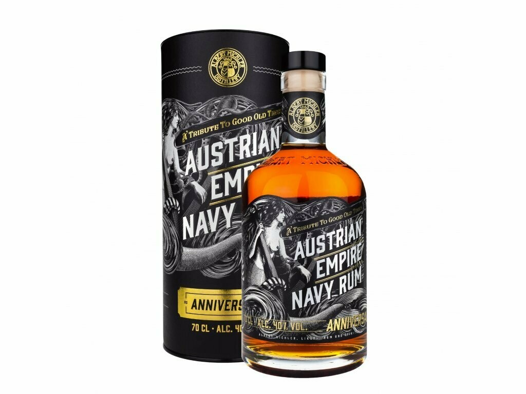 Austrian Empire Navy Rum Anniversary "Albert Michler" 70cl 40%