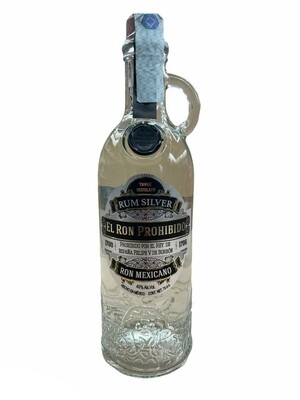 El Ron Prohibido Rum Silver 70cl 40%