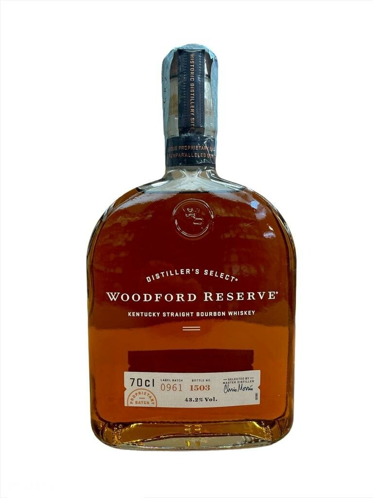 Woodford Reserve Kentucky Bourbon Whiskey 70cl 43,2%