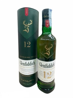 Glenfiddich 12yo Scotch Whisky 70cl 40%