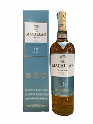The Macallan 15yo Fine Oak 70cl 43%