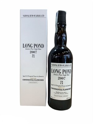 Long Pond Jamaica Pure Single Rum 2007 12yo 70cl 63%