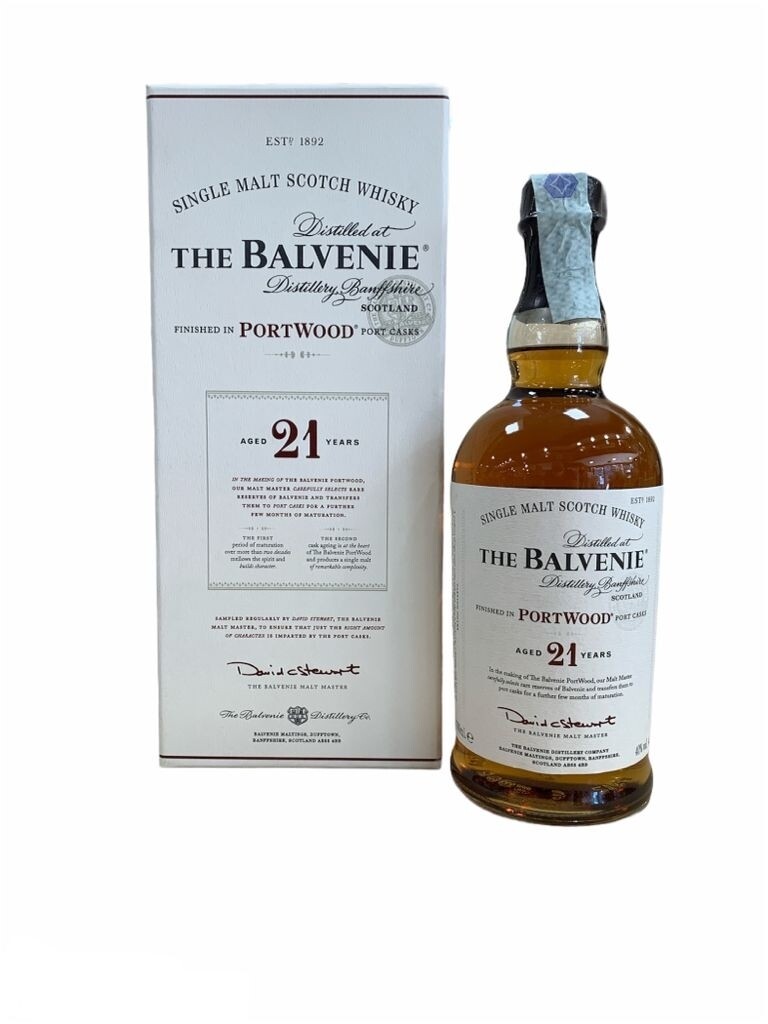 The Balvenie 21yo Portwood Scotch Whisky 70cl 40%