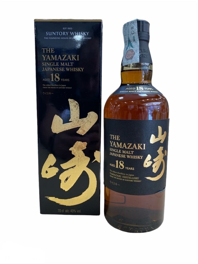 The Yamazaki 18yo Suntory Japanese Whisky 70cl 43%