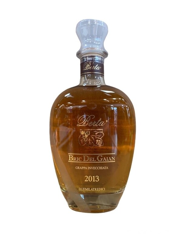 Berta Grappa Invecchiata 2013 Bric Del Gaian 70cl 43%