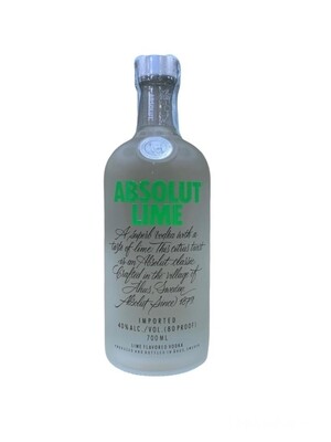 Absolut Vodka Lime 70cl 40%