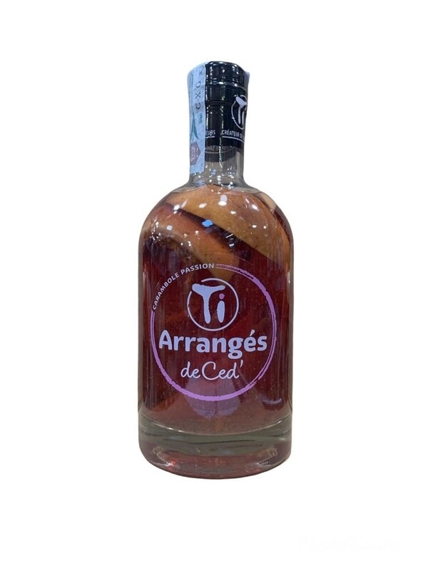 Arranges de Ced Carambole Passion Rum Liqueur 70cl 32%