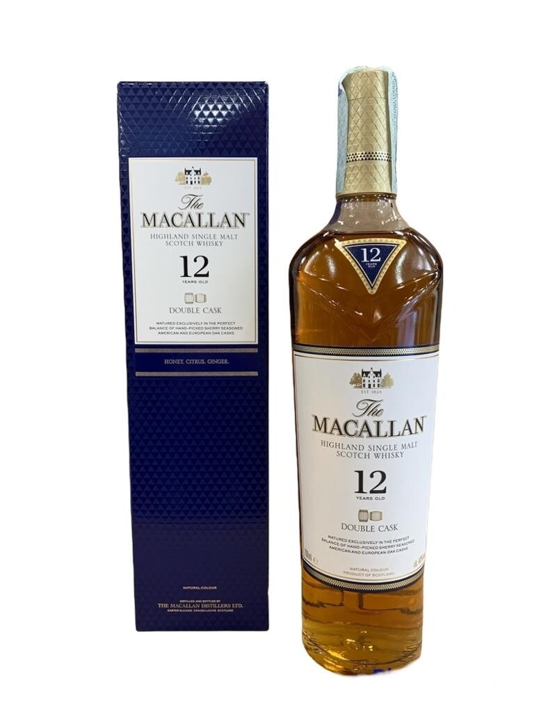 The Macallan 12yo Double Cask Matured Scotch Whisky 70cl 40%