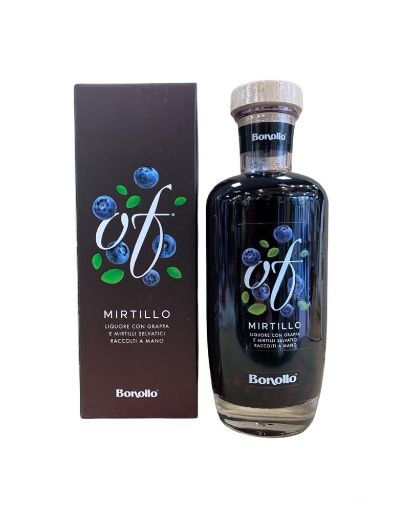 Bonollo Liquore con Grappa e Mirtilli Selvatici 70cl 30%