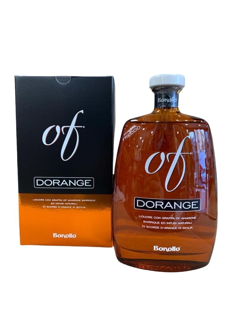 Bonollo Dorange Liquore con Grappa Amarone e Infusi Arancia 70cl 40%