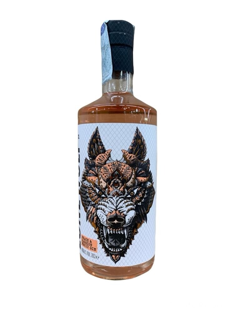 Lonewolf Peach & Passion Fruit Gin 70cl 40%