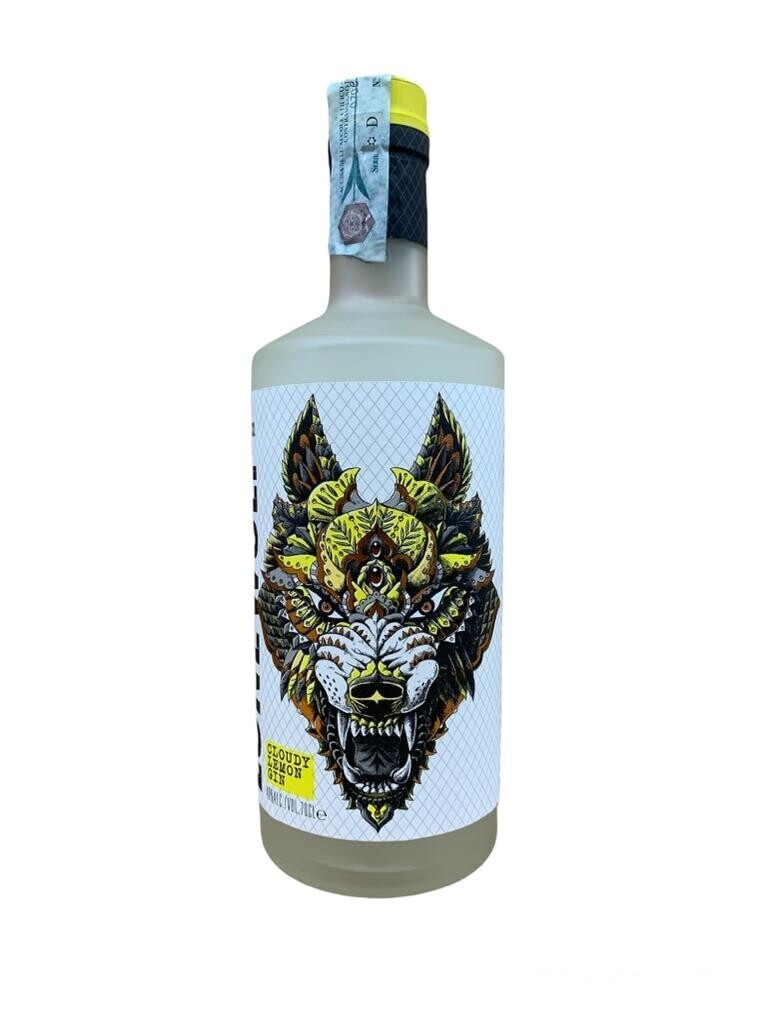 Lonewolf Cloudy Lemon Gin 70cl 40%