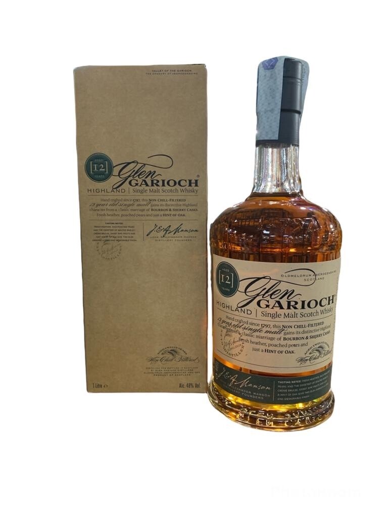 Glen Garioch 12yo Scotch Whisky 100cl 48%