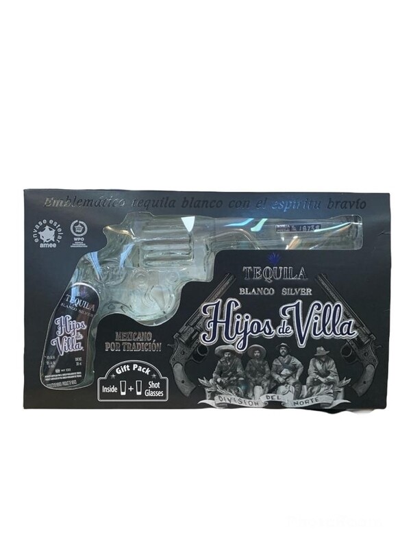 Hijos de Villa Tequila Silver + 2 Bicchieri 20cl 40%