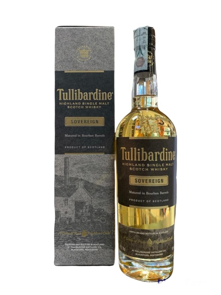 Tullibardine Sovereign Scotch Whisky 70cl 43%