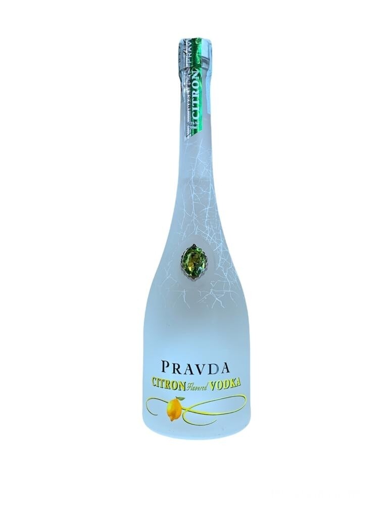 Pravda Citron Flavored Vodka 70cl 37,5%