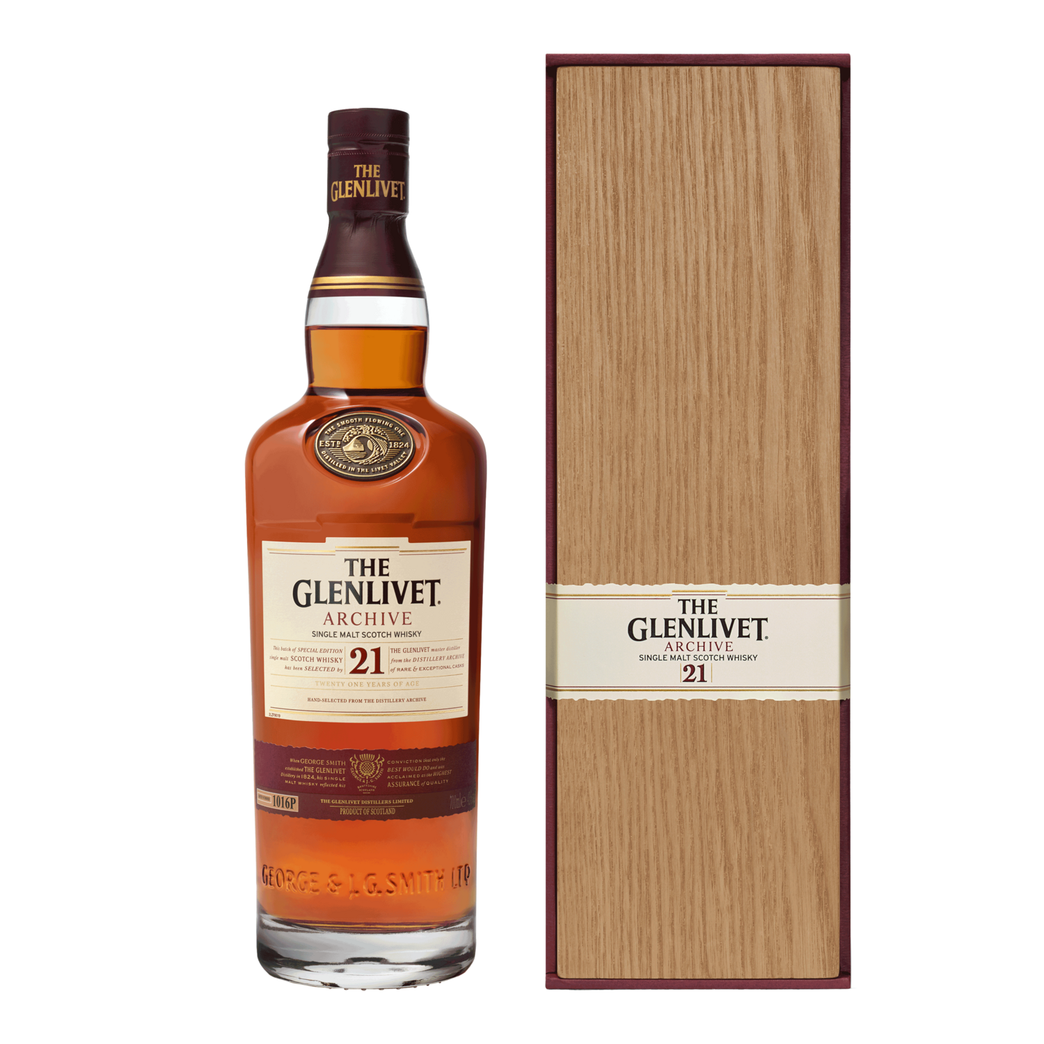 The Glenlivet 21yo Archive Scotch Whisky 70cl 43%
