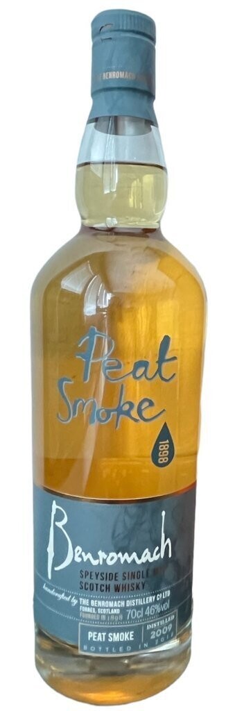 Benromach Peat Smoke Speyside Single Malt Scotch Whisky 70cl 46%