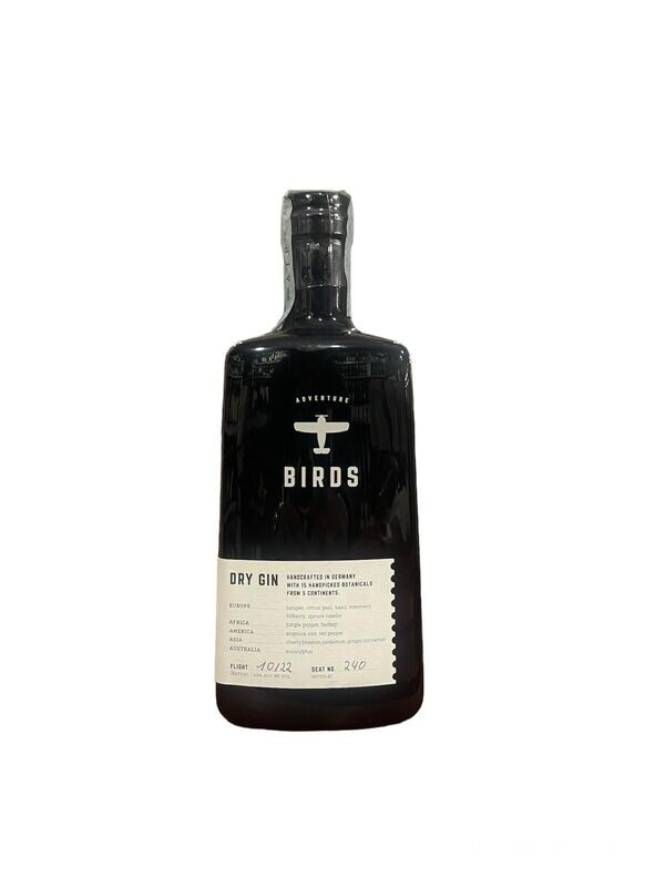 Birds Adventure Dry Gin 50cl. 42%