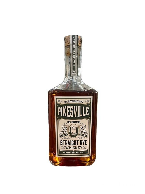 Pikesville 110 Proof Straight Rye Whiskey 70cl 55% Pikesville 110 Proof Straight Rye Whiskey 70cl 55%