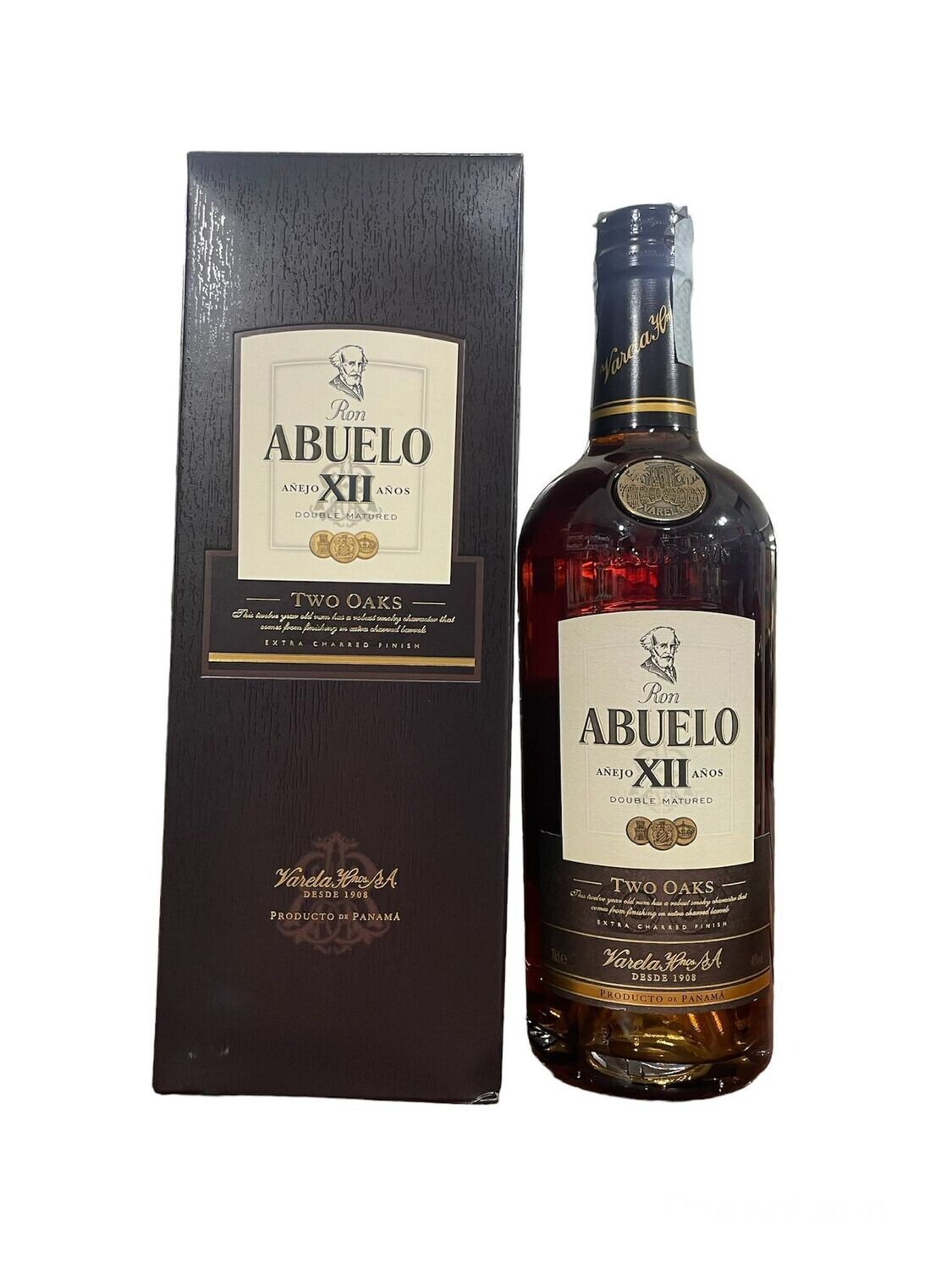 Abuelo Rum 12yo Two Oaks 70cl 40%
