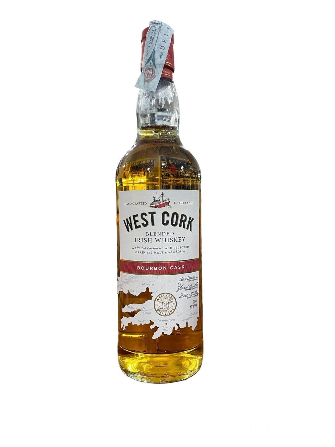 West Cork Blended Irish Whiskey 70cl 40%