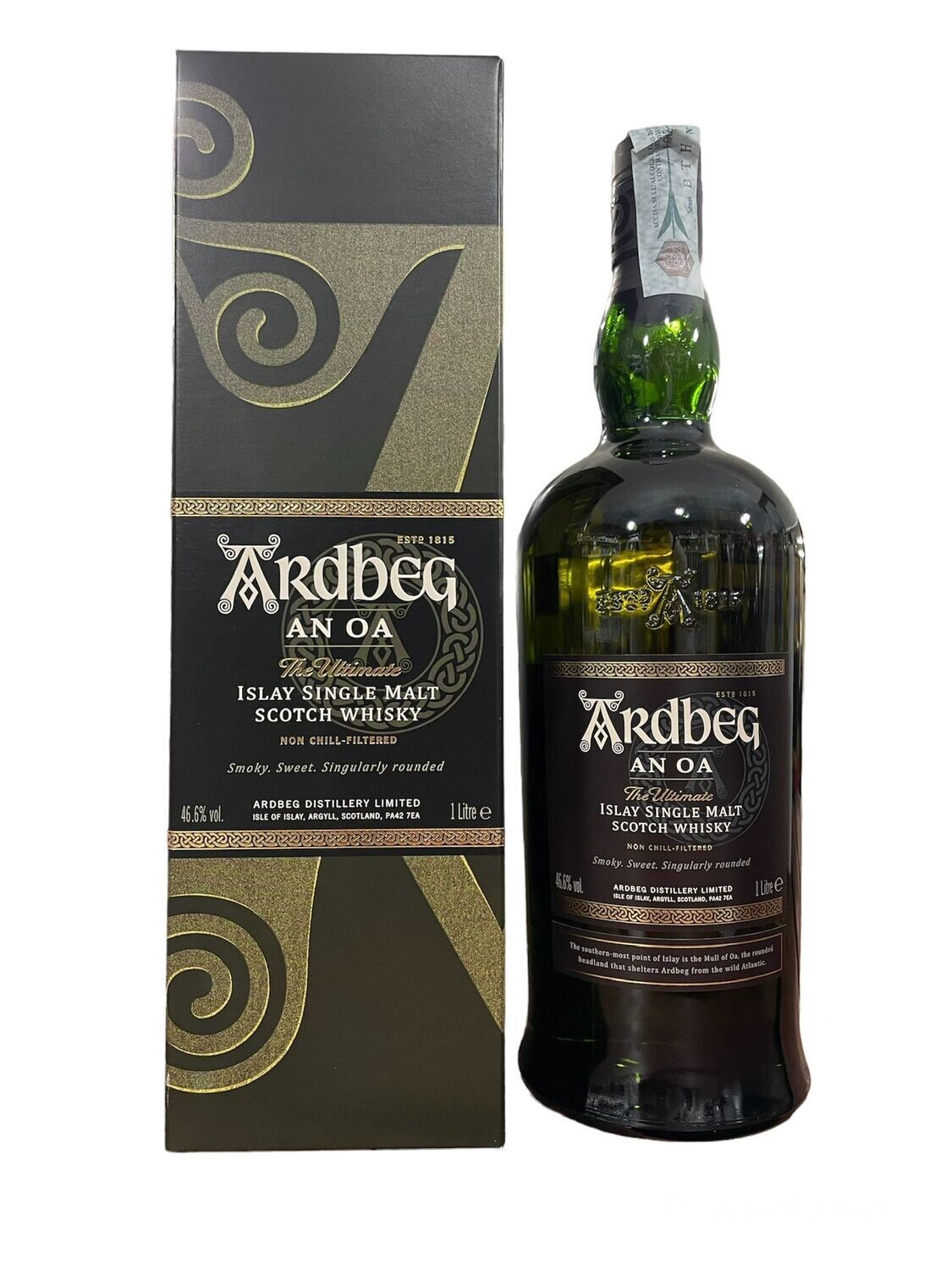 Ardbeg AN OA Scotch Whisky 100cl 46,6%