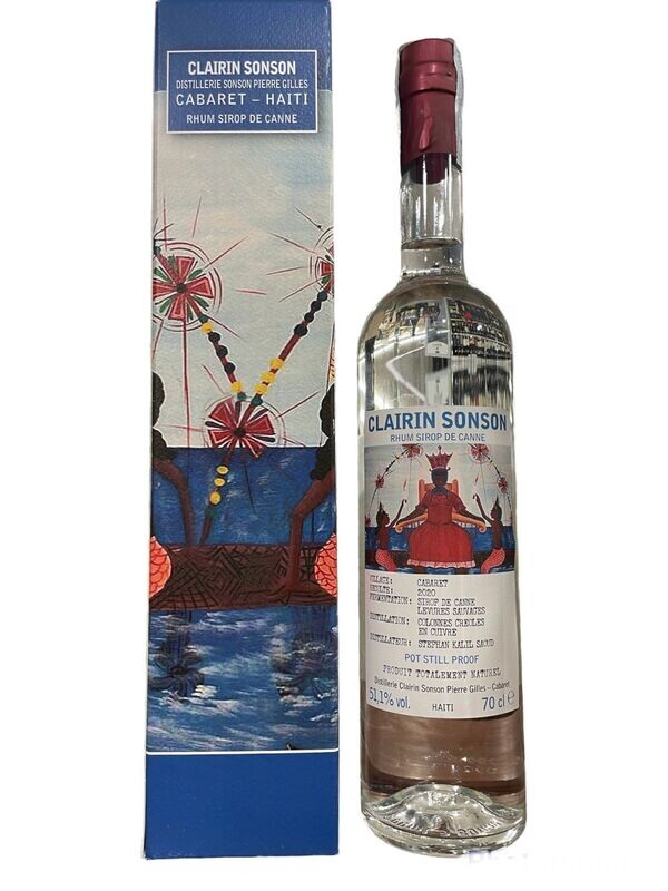 Clairin Sonson Rum "Cabaret Haiti" 70cl 51,1%