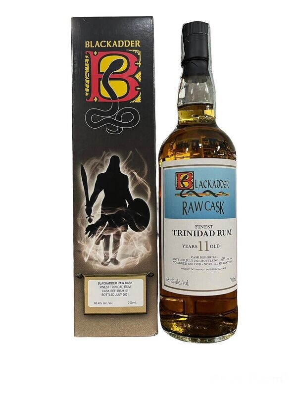 Blackadder Raw Cask Finest Trinidad Rum 11Y 70cl 66,4%