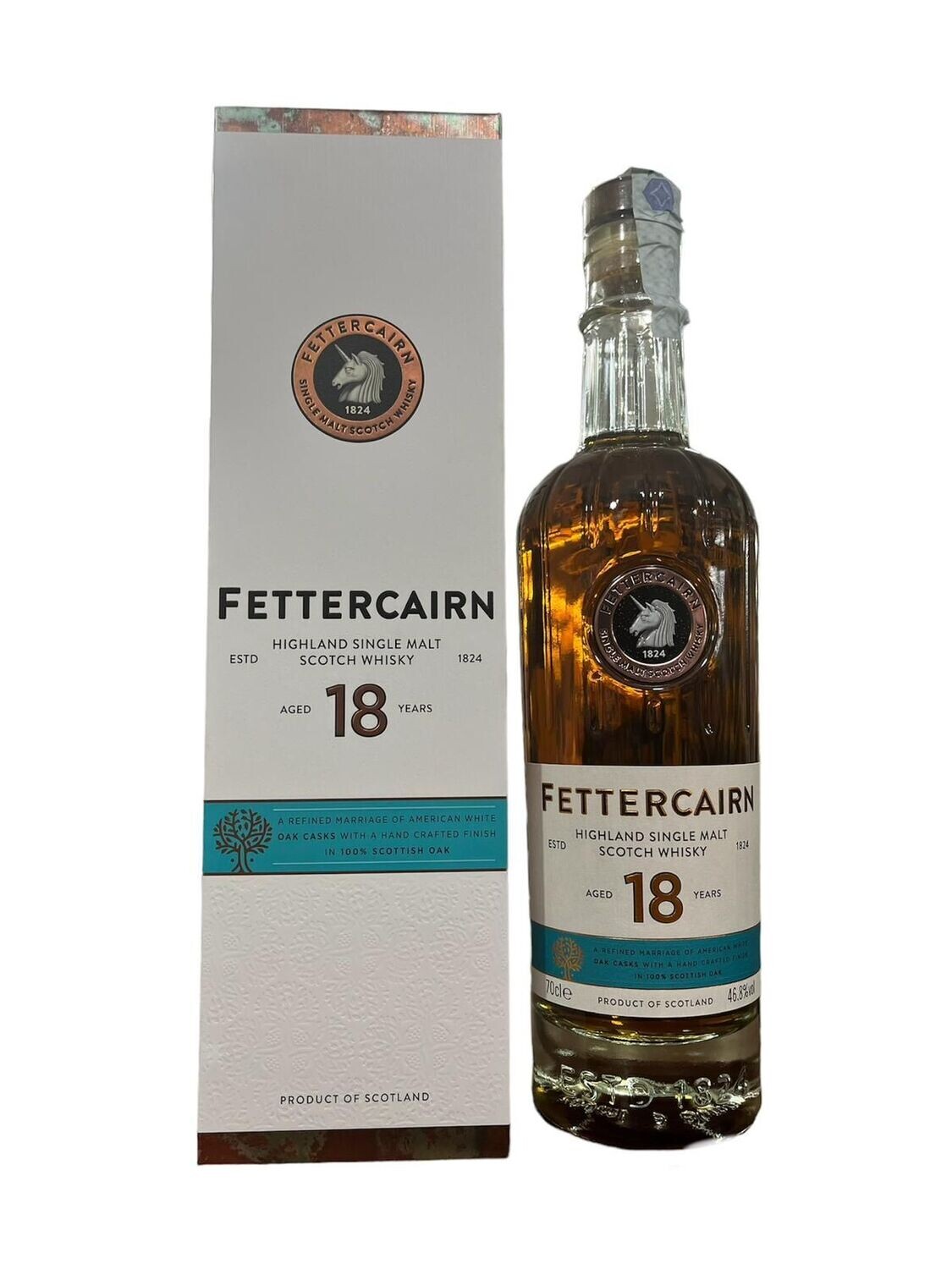 Fettercain 18YO Scotch Whisky Single Malt 70cl 46,8%