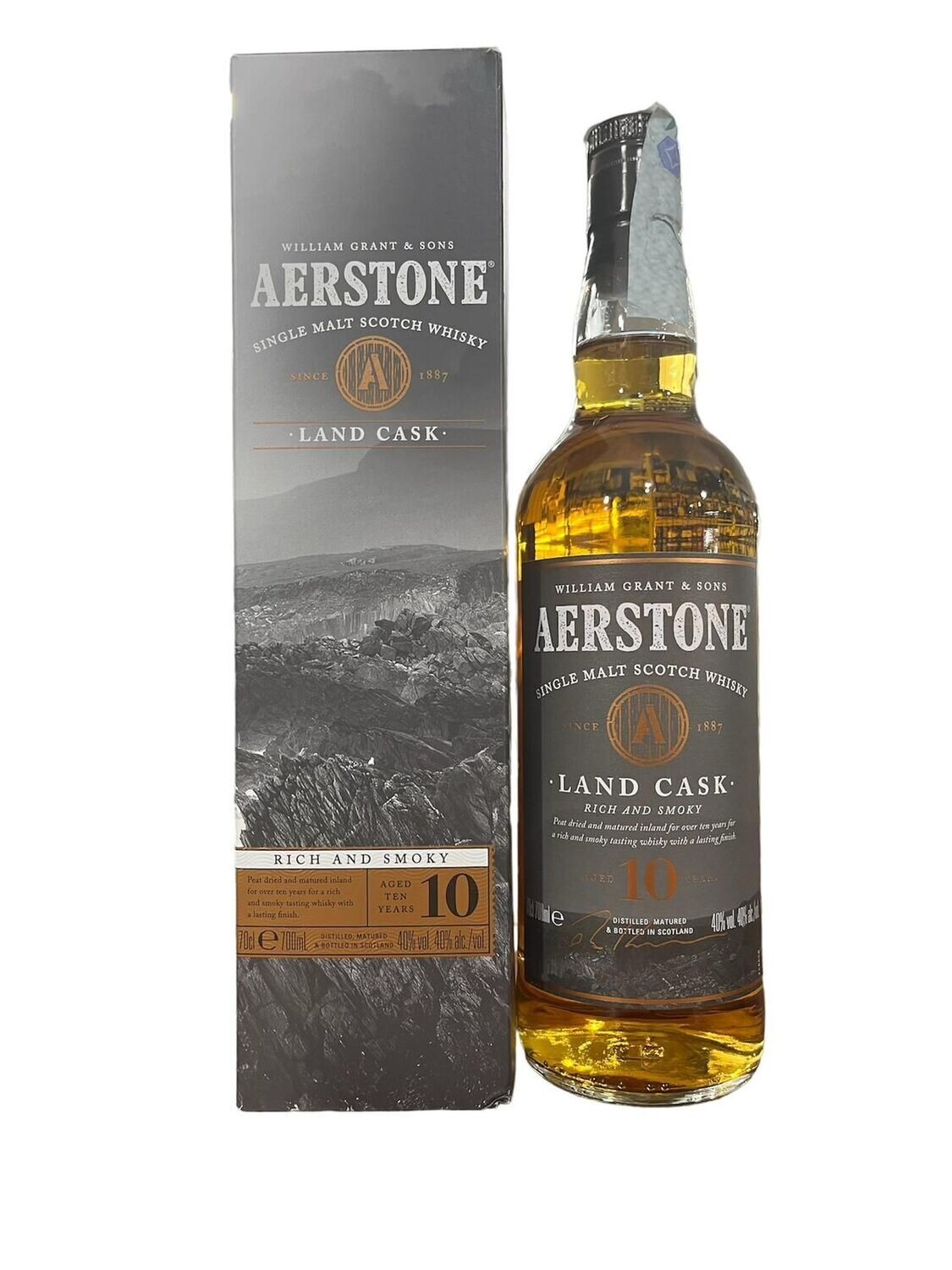 Aerstone Single Malt Land Cask 10y 70cl 40%