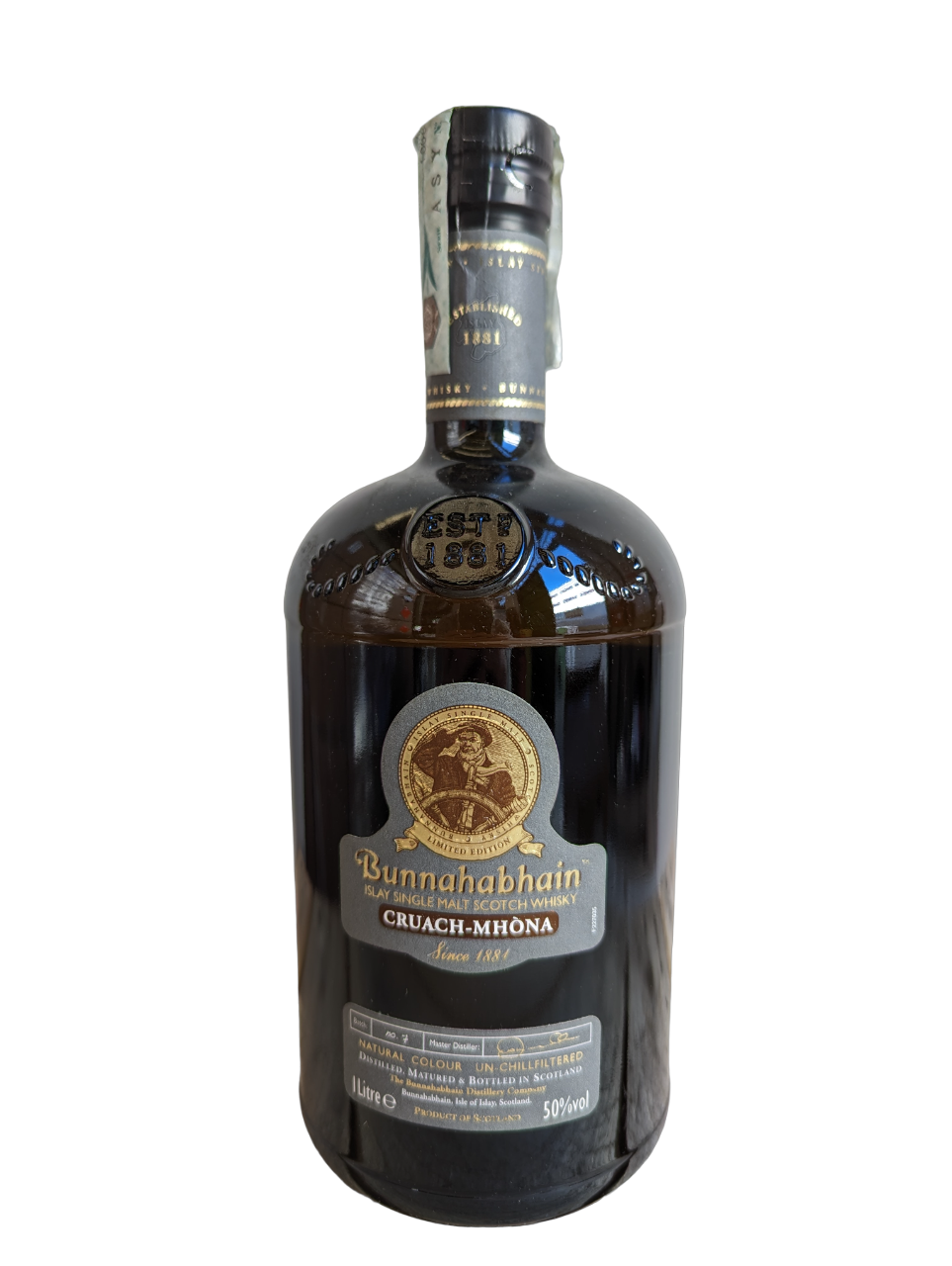 Bunnahabhain Cruach Mhòna Single Islay Scotch Whiky 100cl 50%